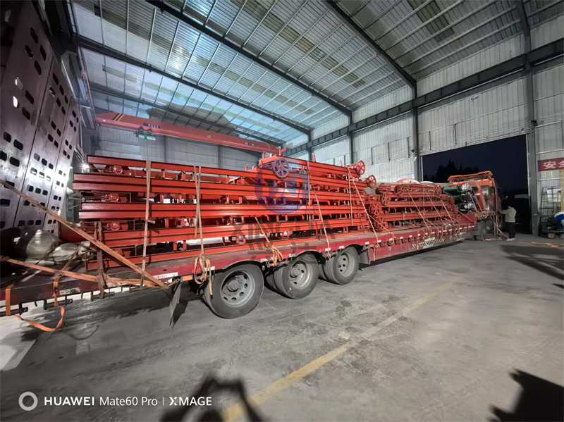 年产2万吨颗粒有机肥生产线发货现场