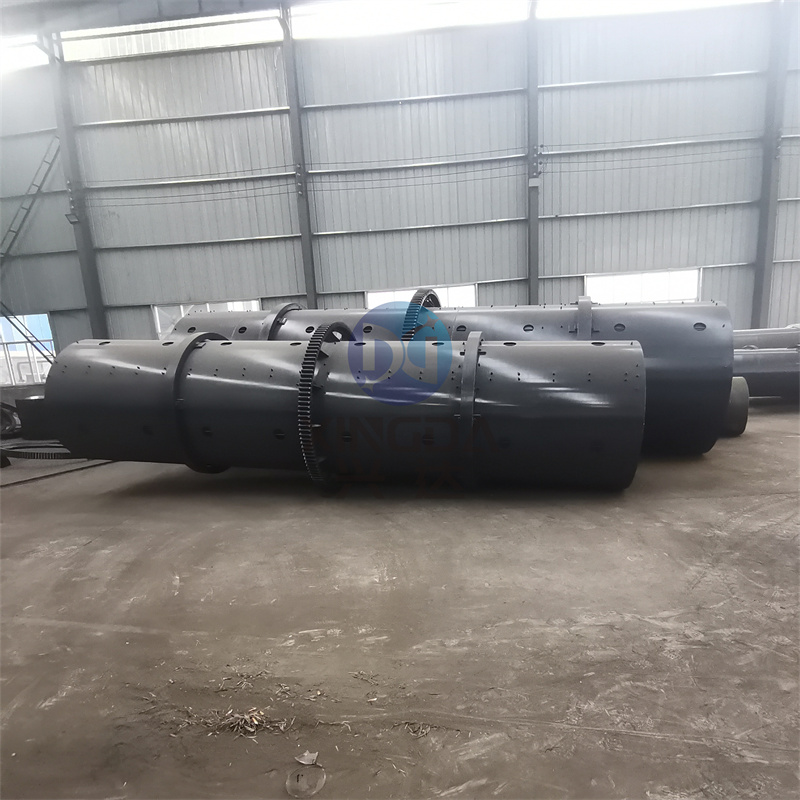 有机肥生产线中的造粒设备转鼓造粒机的性能优势介绍