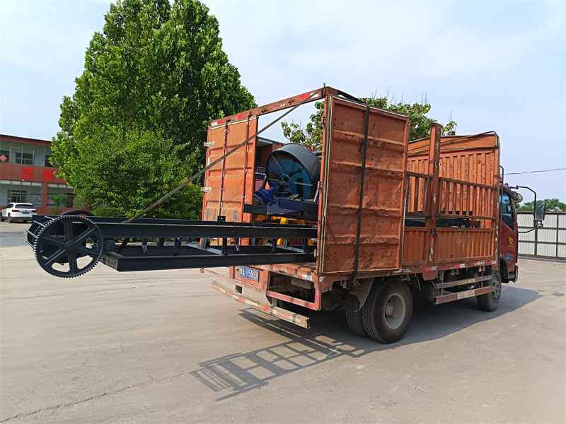 2米圆盘造粒机发货现场