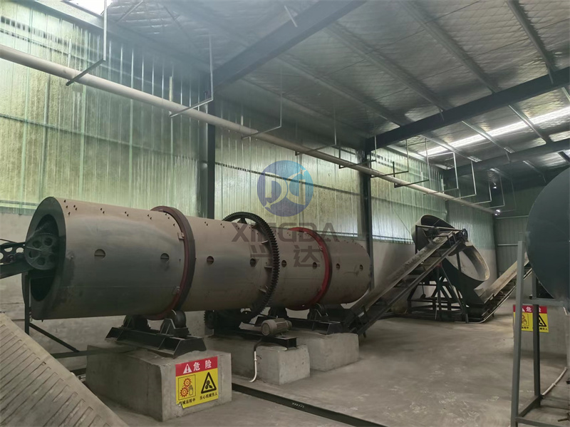 有机肥设备回转式烘干机安装原理