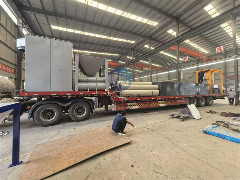 年产3万吨粉剂有机肥生产线发货现场