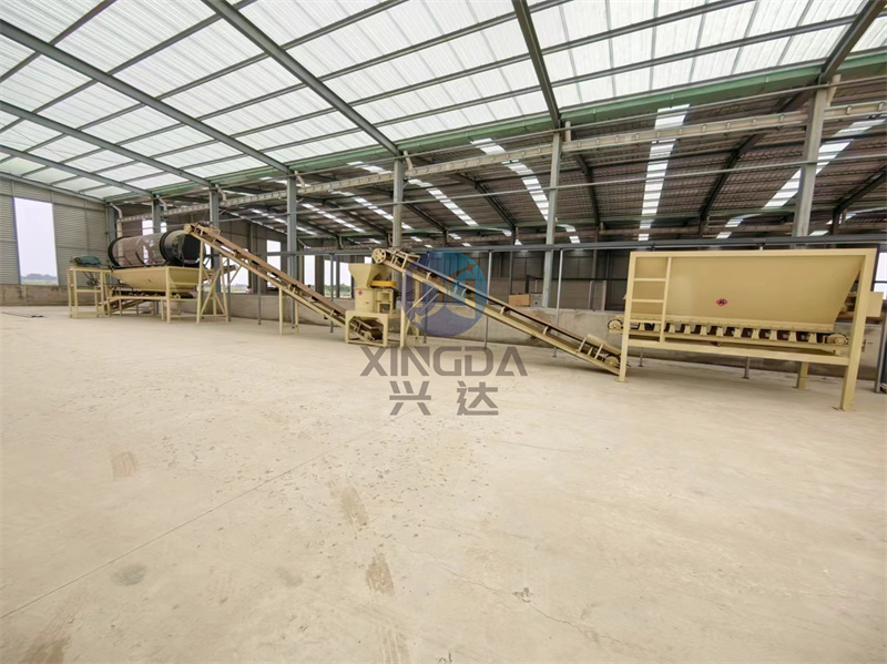 鸡粪固态有机肥生产线包含的有机肥设备有哪些?